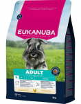 Eukanuba Adult Small Breeds kanaga, 3 kg
