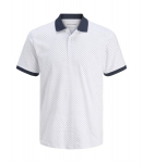 Jack & Jones Meeste Polos&auml;rk 12281033*01, valge/sinine