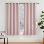 Magamistoa kardinad, roosad, 2 tk, K175xL140 cm