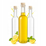20x Korgiga klaaspudelid "futura" 500 ml