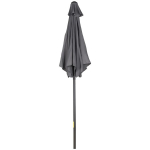 P&auml;ikesevari &Oslash;196 cm, kuusnurkne r&otilde;duvari rannale, r&otilde;dule, aeda, tumehall
