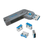 LogiLink AU0043 USB porta lukustamine