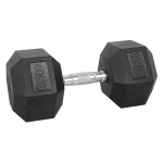 Kuusnurkne hantel inSPORTline Hexsteel, 40 kg