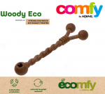 Woody ECO m&auml;nguasi koertele, valmistatud elastomeeri ja taaskasutatud puidukiu segust. STRONG DOG WOOD ECO SNACKY TWISTER 30x10,5x5,4 cm, Comfy