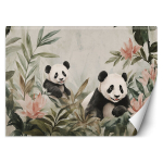 Fototapeedid, Pandakarud lilledes