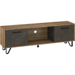 TV-laud Meblocross Boss Bos-13, pruun/hall