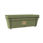 R&otilde;dukast metallist toega oliiviroheline 50 x 18 x h 17 cm