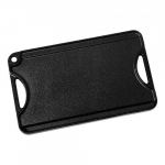 Grill ja praepann, 35.6x21.6 cm, must, malm