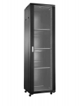 18U 19&Prime; p&otilde;randal seisev serverikapp / 600 &times; 600 &times; 988 mm / must / lahtiv&otilde;etult