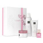 Komplekt Rituals The Ritual of Sakura: kehakreem, 100 ml + kehakoorija, 125 g + du&scaron;igeel, 200 ml + mini parf&uuml;&uuml;m, 15 ml