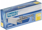 Rapid 13/6mm klambrid, 5000 tk. - &otilde;hukese traadi jaoks, n&auml;htamatu