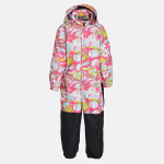Huppa Laste kevad-s&uuml;gis kombe WILLE 1, neon pink pattern/ dark gray