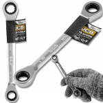 Jcb kahe otsaga mutriv&otilde;ti p&otilde;rkmehhanismiga 10x12mm, 12-nurkne, Cr-v