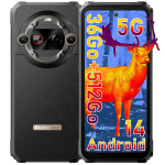 Telefon Blackview BL9000 Pro 5G (12+24)GB+512GB 6.78" 120Hz 50MP Android 14 NFC Must