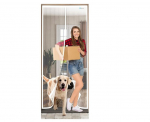 Esmayulo magnetiline putukav&otilde;rk uksele 85x230 cm, must