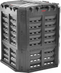 Kompostikast Hecht 3060, must, 360L