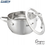 Roostevabast terasest katel teflonkattega 1,8L 16x9 cm HR-RW-T018C, COOKING BY HEINNER