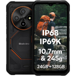 Telefon Blackview Fort 2 6.56" 24GB+128GB 5000mAh 16MP AI Android 15 NFC Dual SIM GPS - Must