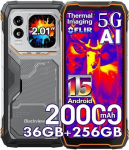 Telefon Blackview XPLORE 1 Pro 5G 20000mAh 36GB+256GB/2TB Android 15 6.78" NFC/AI/Dual SIM - Oranž