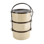 S&ouml;&ouml;gikauss plastist 3-korruseline 3x15 l