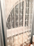 P&auml;evakardin tikandiga 300 &times; 245 cm, valge