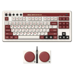 8BitDo retro mehaaniline klaviatuur, 87-klahviline paigutus kahe superprogrammeeritava klahviga &ndash; Home Edition