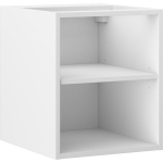 Mexen Box-A kapp riiuliga, 40 cm, matt valge