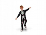 Skeleti Halloweeni kost&uuml;&uuml;m 116-128cm
