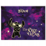 Sulguriga plastikust kaust "stitch Gold" A4