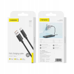 Foneng Xs07 Usb-c kaabel, 3a, 1m, must