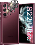 TOCOL Samsung Galaxy S22 Ultra &uuml;mbris, koos 2 tagumise kaamera kaitsega