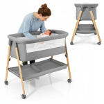 Beebivoodi madratsiga Moby-System MILI, kokkupandav, ratastega, hall