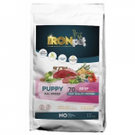 Koerte kuivtoit Ironpet Beef Puppy All Breed, k&otilde;ikide t&otilde;ugude kutsikatele kuni 1 aasta, 12 kg