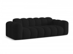 Neljakohaline diivan Micadoni Treno, must