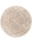 Hanse Home Gloria Cavallo l&uuml;hikese karvaga &uuml;mmargune vaip, kreemikaskollane, 120 cm