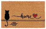 Hanse Home Mix Mats kookoskiust uksematt &bdquo;Cat Home&rdquo; 40&times;70 cm