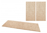 Hanse Home tufted voodri&auml;&auml;rtega voodivaipade komplekt &ndash; villalaadne, 3-osaline, pruun