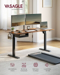 Elektriliselt k&otilde;rguses reguleeritav laud 70x160x120cm., pruun/must