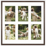 Foto galerii pruuni 40x40 cm 6 foto 10x15 cm
