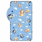 Jerry Fabrics Bluey 004 kummiga aluslina 90x200 cm &ndash; pehme puuvill ja mugavus lastele