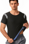 Meeste kehat vormivad kompressioon-s&auml;rgid Ning mi, mustad, XL