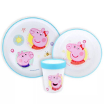 Peppa Pig libisemiskindel s&ouml;&ouml;gin&otilde;ude komplekt, mikroplastist