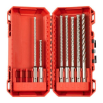 MILWAUKEE SDS PLUS MX4 PUURIDE KOMPLEKT. 7 tk