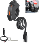 Mootorratta USB laadija, PD Type-C, 12-24V