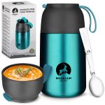 Roostevabast terasest toidutermos 720 ml (sinist v&auml;rvi) &ndash; mugavaks toidu hoiustamiseks ja kaasav&otilde;tmiseks