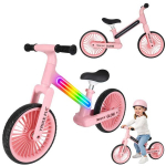 Trike Fix Glow krossiratas LED-tuledega, roosa