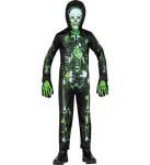 "M&uuml;rgine skelett" (kombinesoon, kapuutsiga mask)