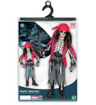 "PIRAATIDE SKELETON" (s&auml;rk vesti ja v&ouml;&ouml;ga, p&uuml;ksid, bandana)