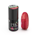 H&uuml;briidk&uuml;&uuml;nelakk Excellent Pro Pro Colors Christmas Glitter Red 7 g