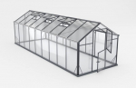 Kasvuhoone Gampre Sanus Hybrid L-15 karastatud klaas 6.4x2.2 m
